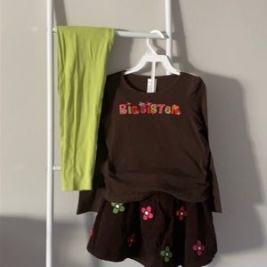 Gymboree 3 piece set size 7